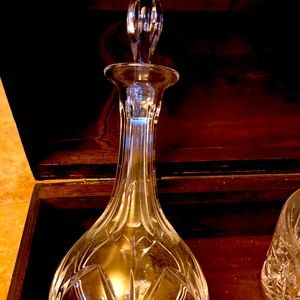 Vintage Glass Decanter